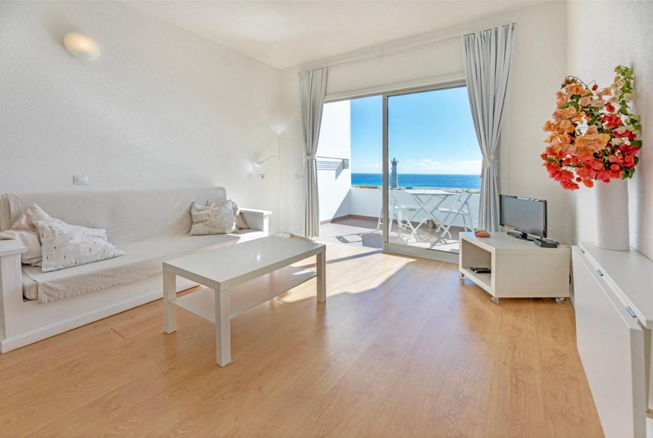 500 M Spiaggia, Vista Oceano, Ultimo Piano, Wi-Fi, Aria Condizionata Morro Jable  Exteriör bild
